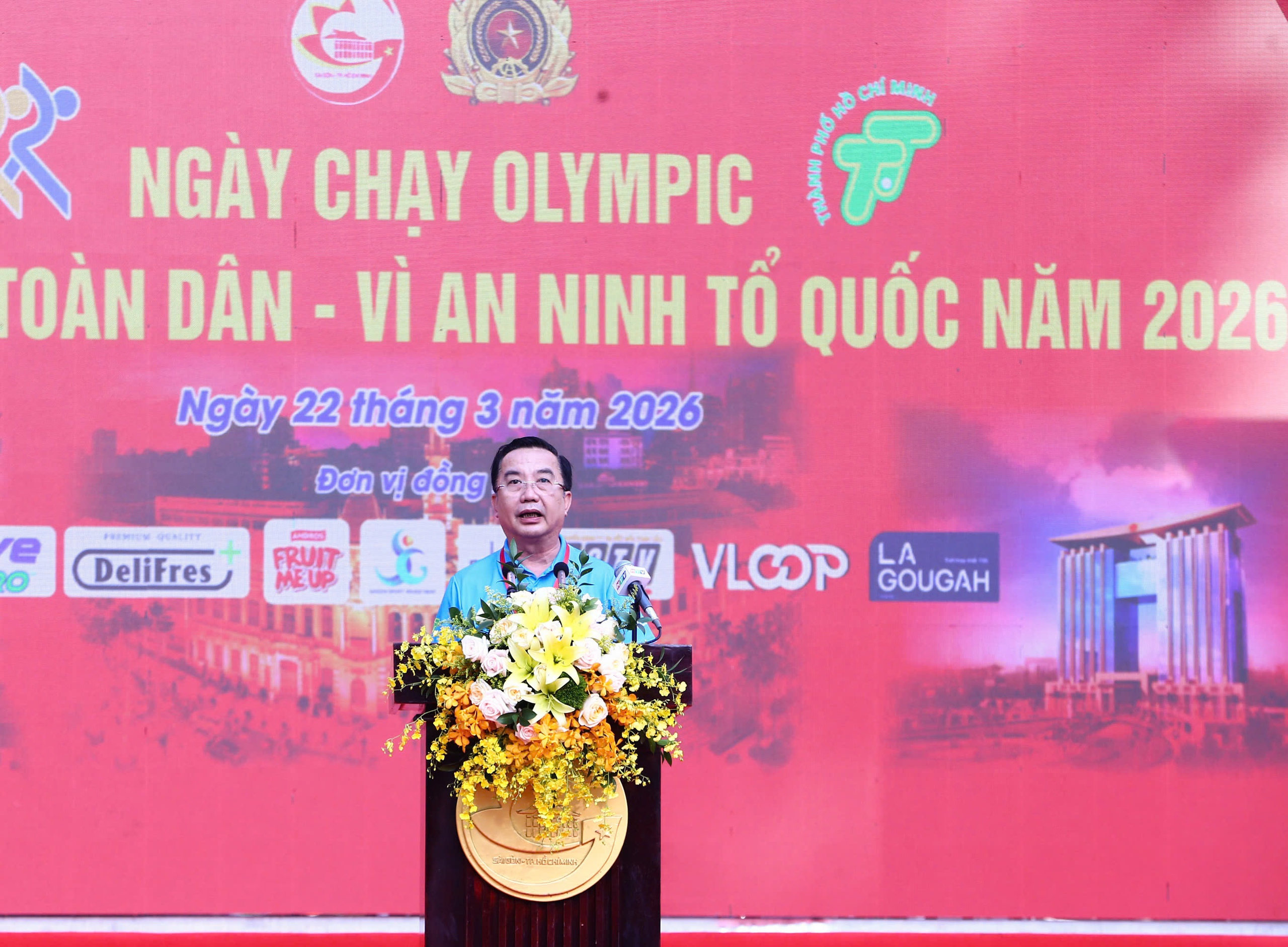 Sôi động Ngày chạy Olympic "Vì sức khỏe toàn dân 2 Sôi động Ngày chạy Olympic