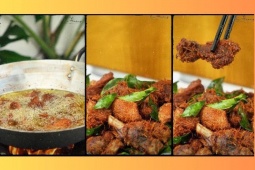 Thịt vịt làm món này giòn rụm, thơm nức, ngon xuất sắc