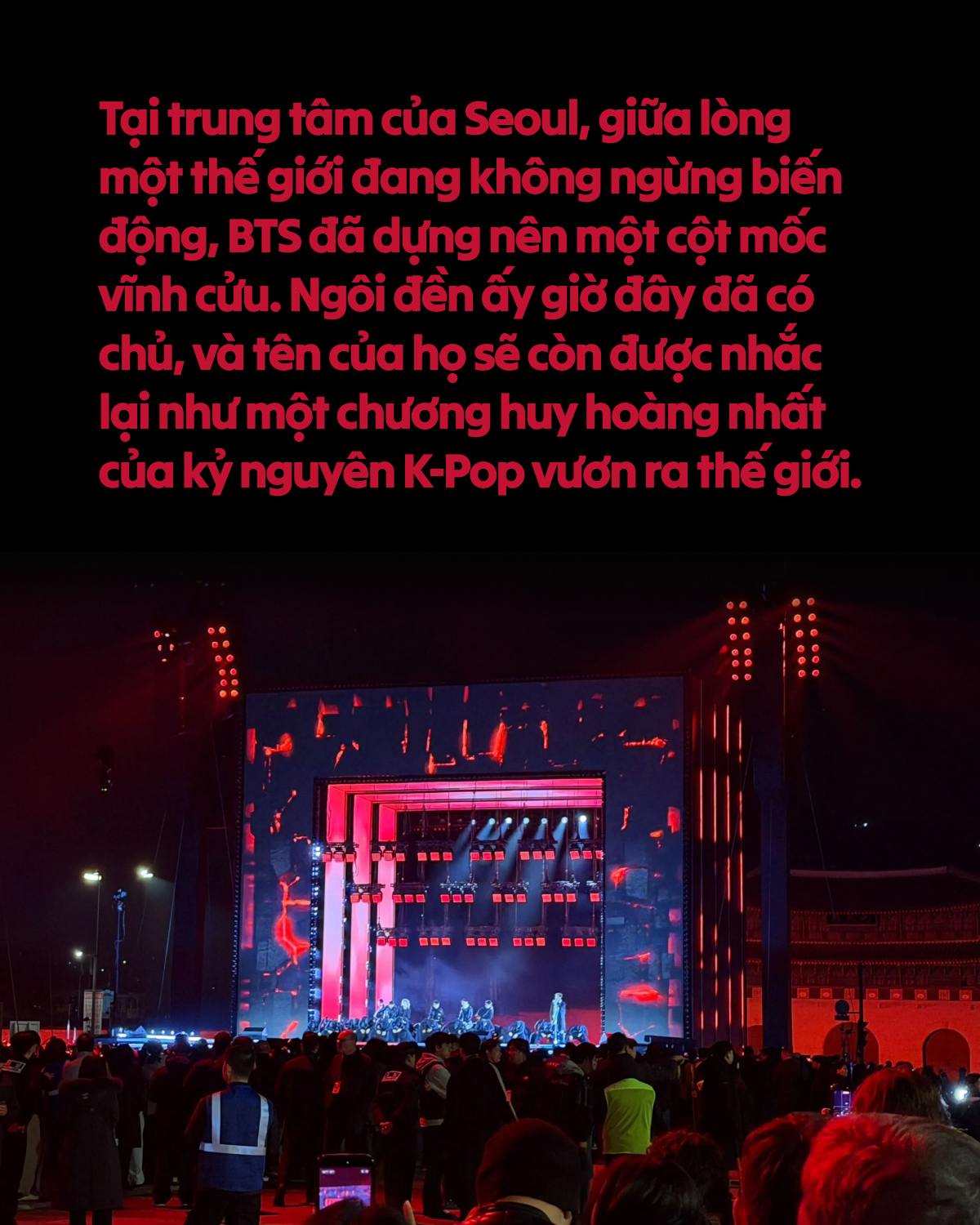 Đêm Gwanghwamun và lằn ranh bất tử: BTS chính thức bước vào ngôi đền của những vị thần- Ảnh 10.