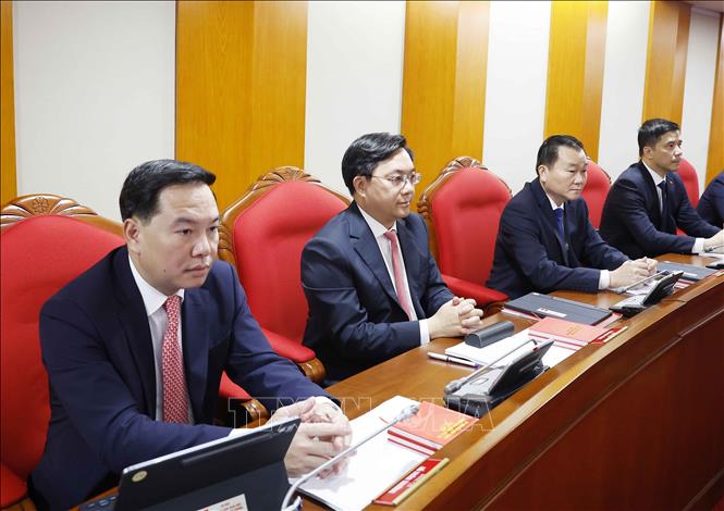 Hình ảnh khai mạc Hội nghị Trung ương 2  - Ảnh 11.