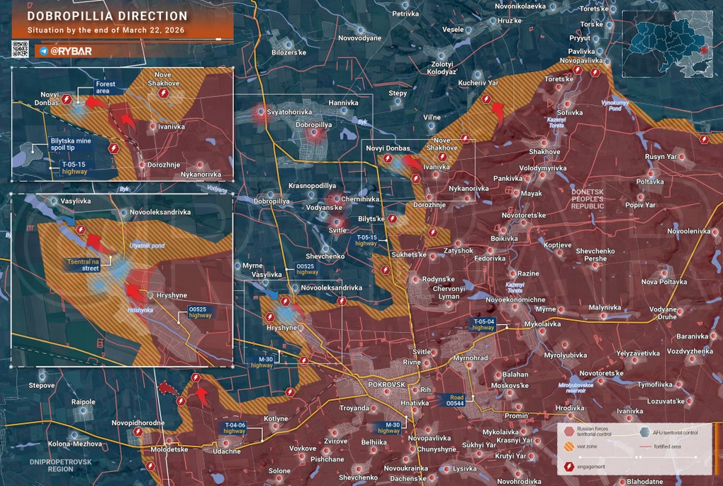 Chiến sự Ukraine 23/3: Ukraine và Nga đấu trí trên 2 mặt trận nóng bỏng - 7