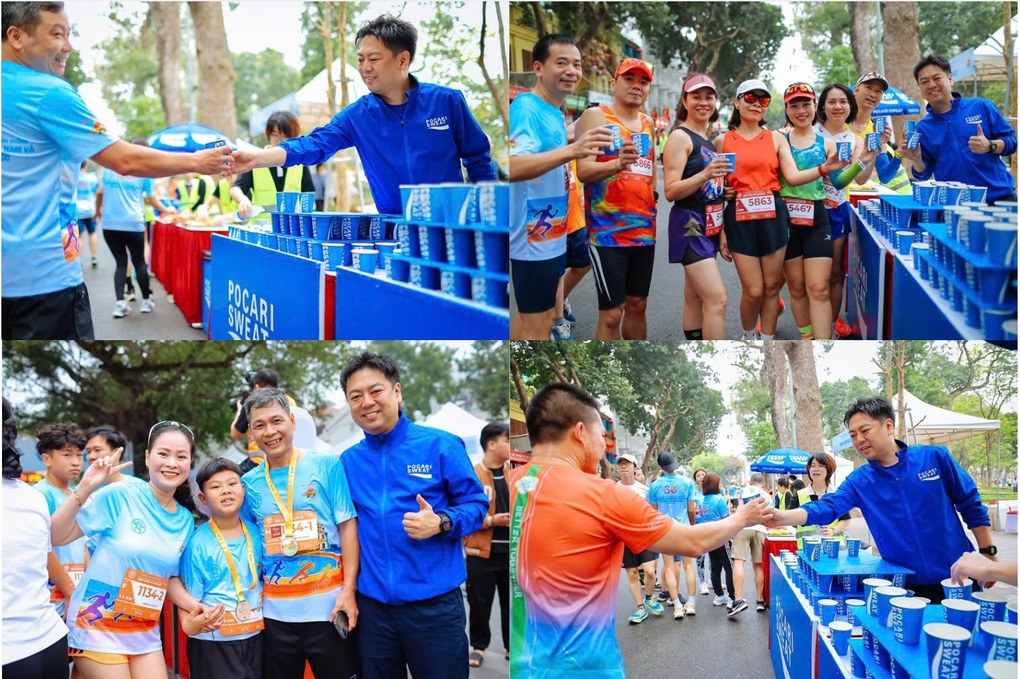 Pocari Sweat tiếp nước ion cho hàng nghìn người tại giải chạy 80 năm ngành thể dục thể thao - 2