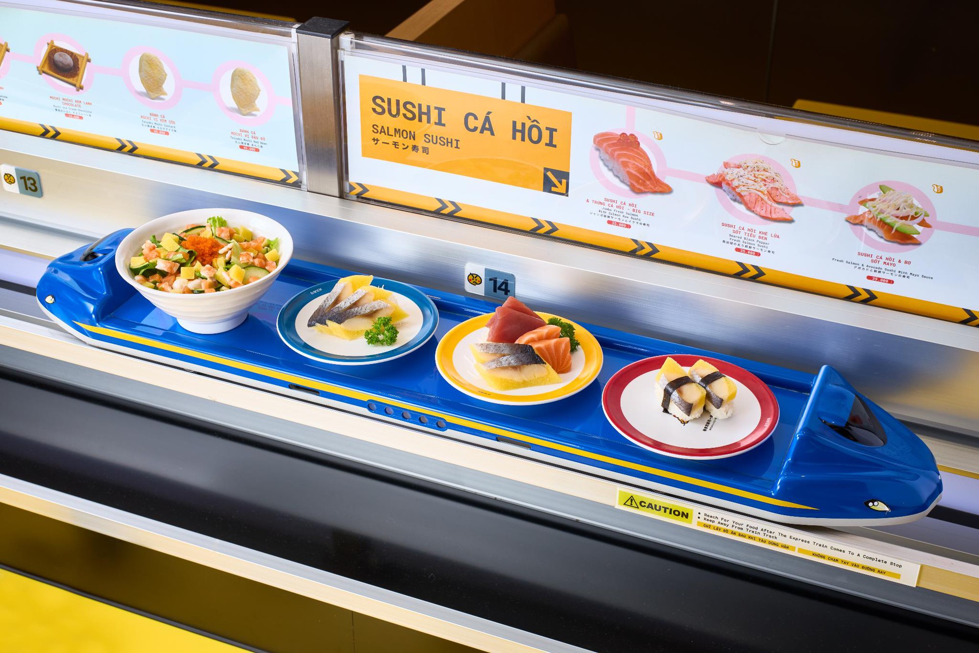 Genki Sushi tăng tốc tại Việt Nam: Tàu Kousoku “vào ga” Crescent Mall- Ảnh 4.