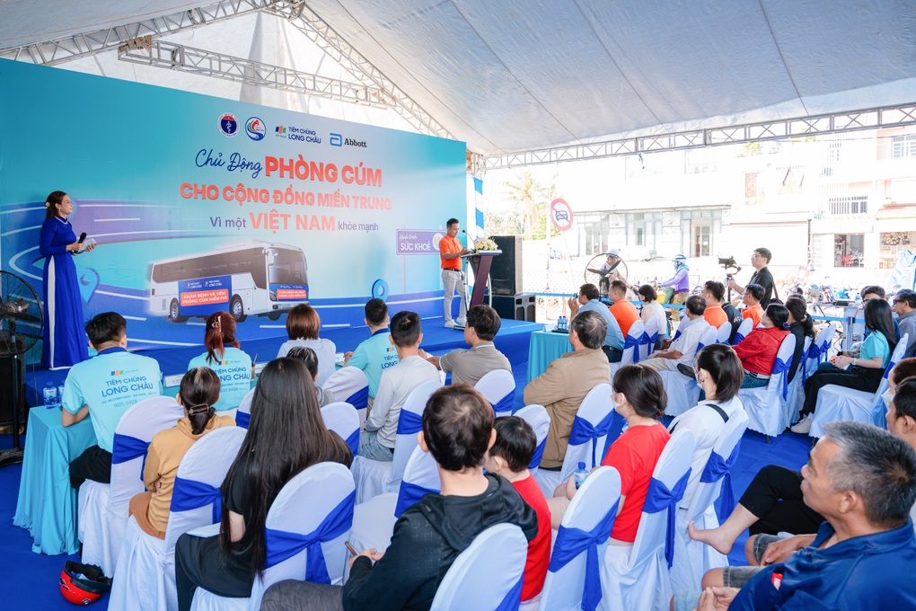 Long Châu cùng Abbott triển khai tiêm cúm miễn phí cho người dân miền Trung - 3