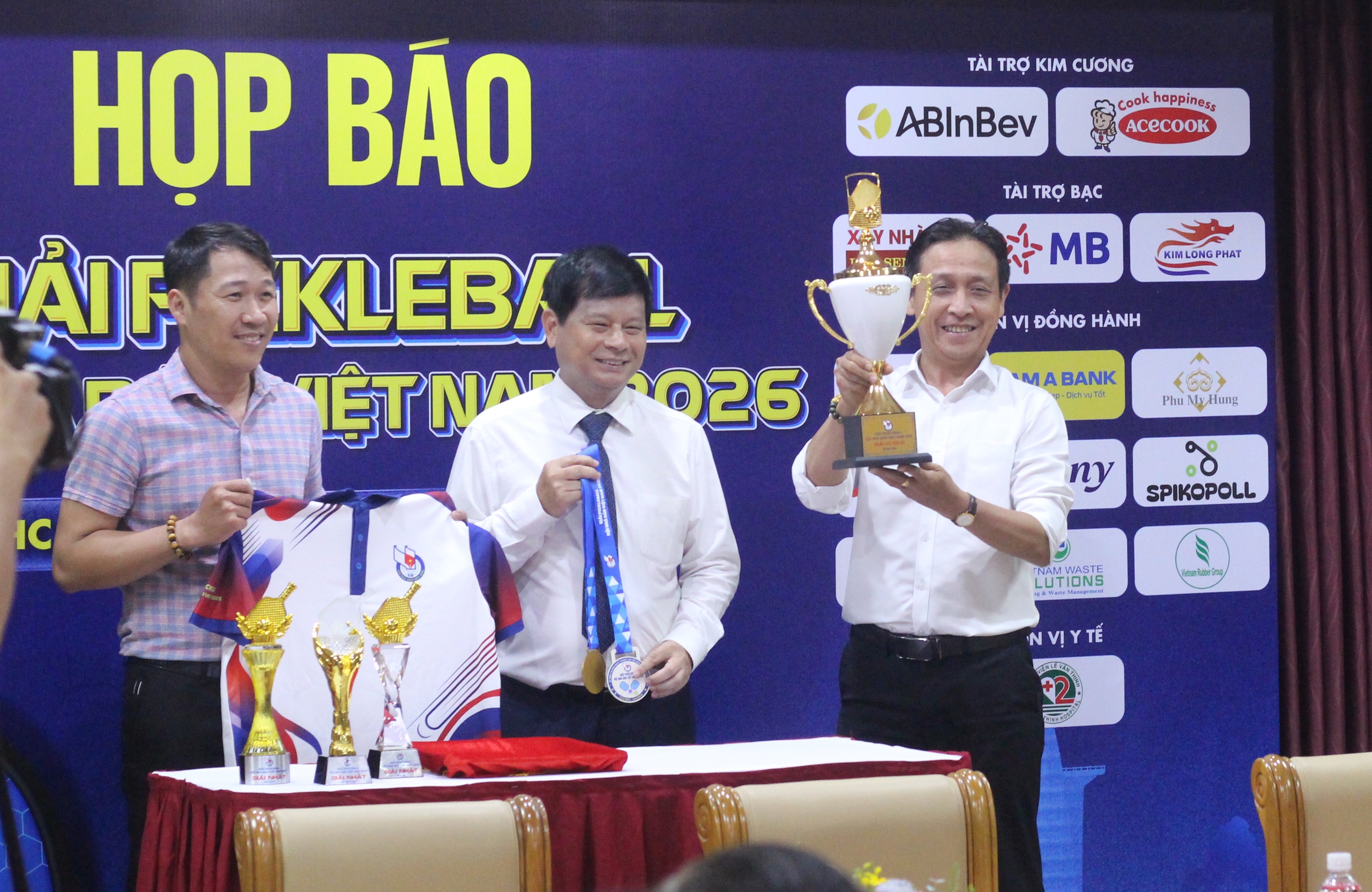 Lần đầu tiên tổ chức giải pickleball cho người làm báo tại Việt Nam - Ảnh 2.