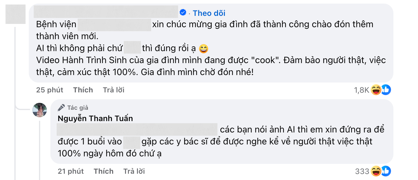JustaTee inbox thẳng bệnh viện để chứng minh đưa Trâm Anh đi đẻ bé 3!- Ảnh 3.