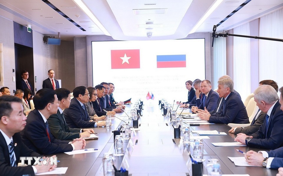 Thủ tướng Phạm Minh Chính làm việc, thúc đẩy các dự án khí LNG với Nga 3 Thủ tướng Phạm Minh Chính làm việc, thúc đẩy các dự án khí LNG với Nga - Ảnh 3.