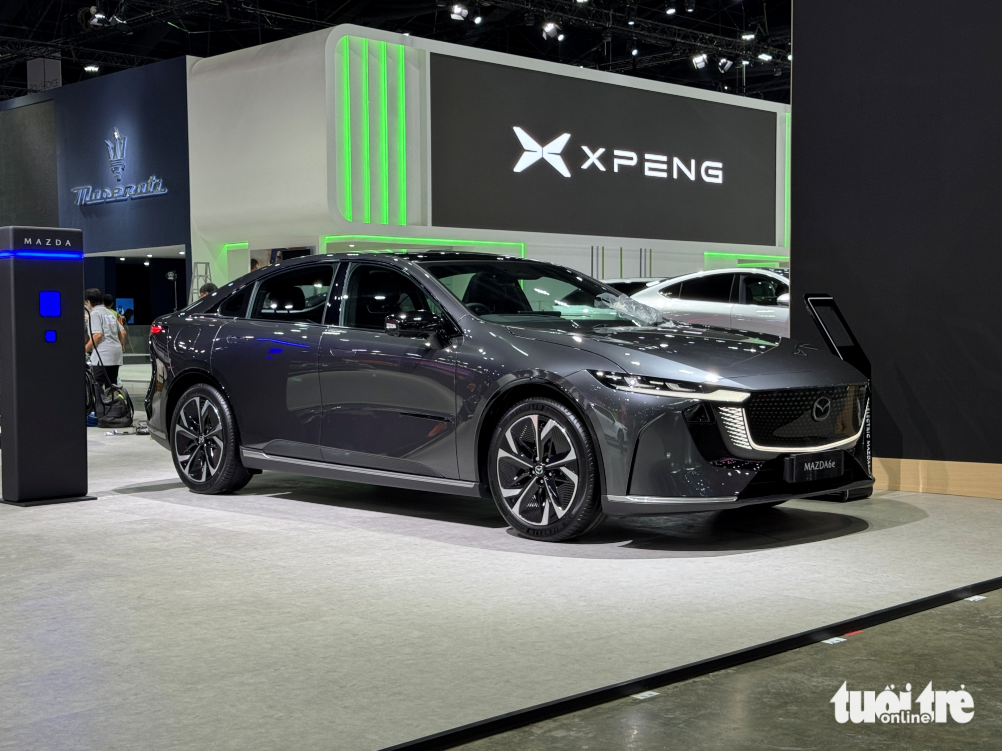 Ngắm xe điện Mazda 6e đấu Camry: Chạy tới 600km/sạc, có cả bản không cần lo tìm trạm sạc 12 Mazda 6e - Ảnh 15.