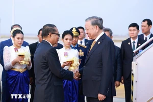 Tổng Bí thư Tô Lâm bắt đầu chuyến thăm cấp Nhà nước tới Campuchia