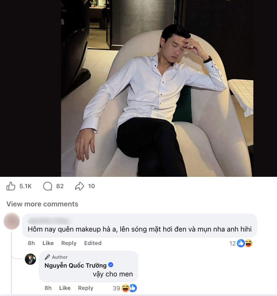Tổng tài Quốc Trường lộ mặt toàn mụn thâm trên sóng trực tiếp- Ảnh 5.