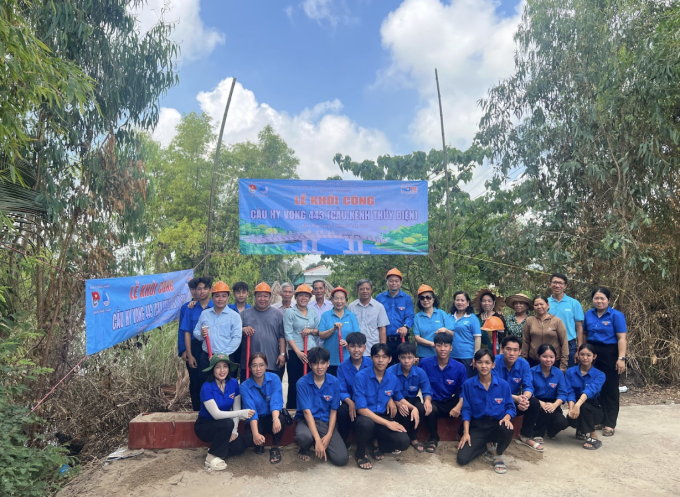 Khởi công cầu Hy vọng 443 tại Đồng Tháp.