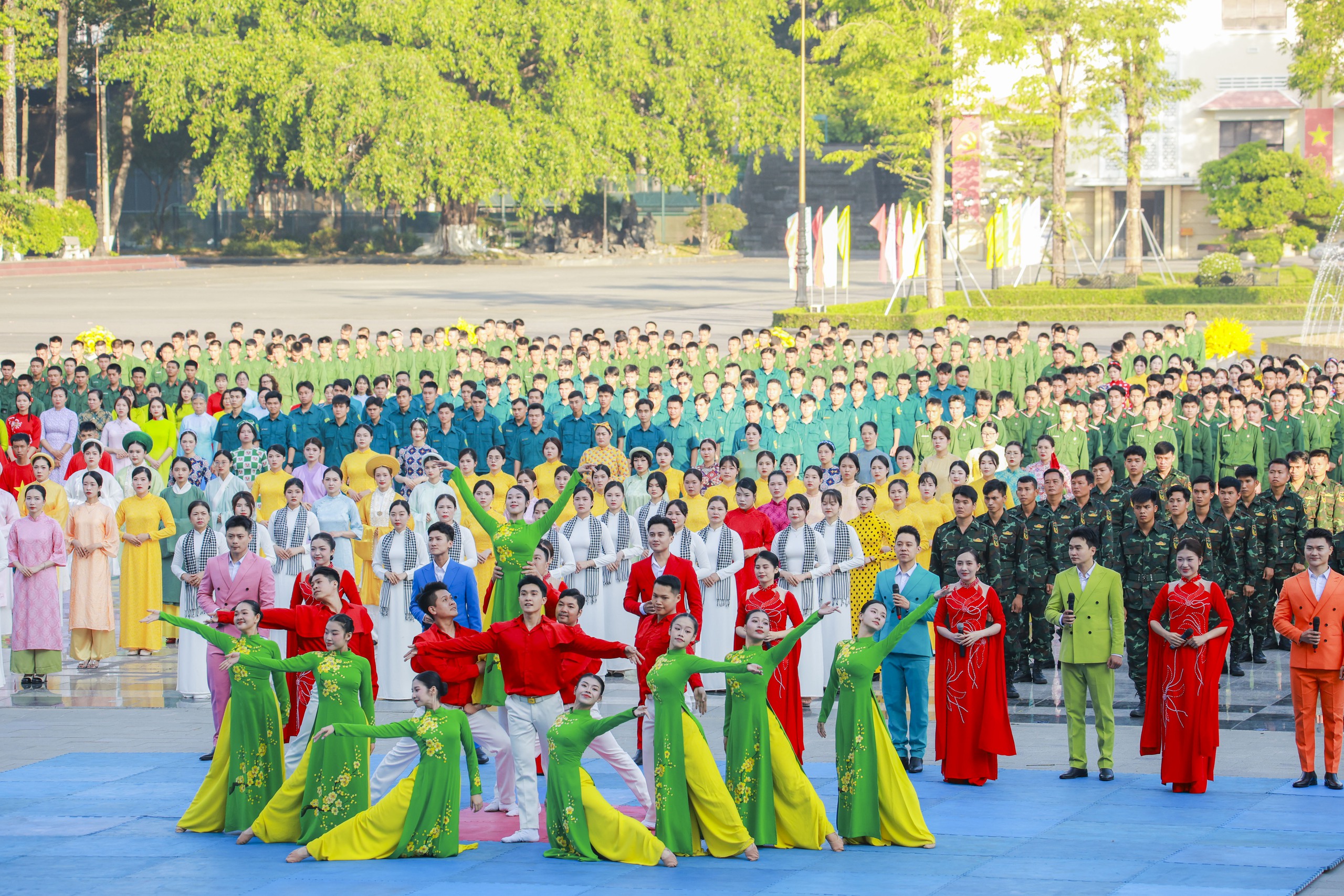 Ấn tượng màn đồng diễn 