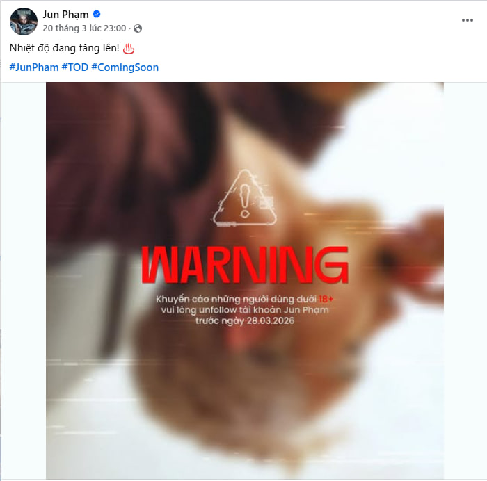 MV phản cảm của Jun Phạm không giới hạn độ tuổi, ekip chỉ khuyên người dùng dưới 18 tuổi hủy theo dõi các tài khoản cá nhân- Ảnh 3.