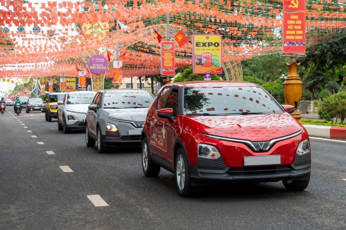 VF5 là một trong những mẫu xe được người dùng ưa chuộng. Ảnh: VinFast