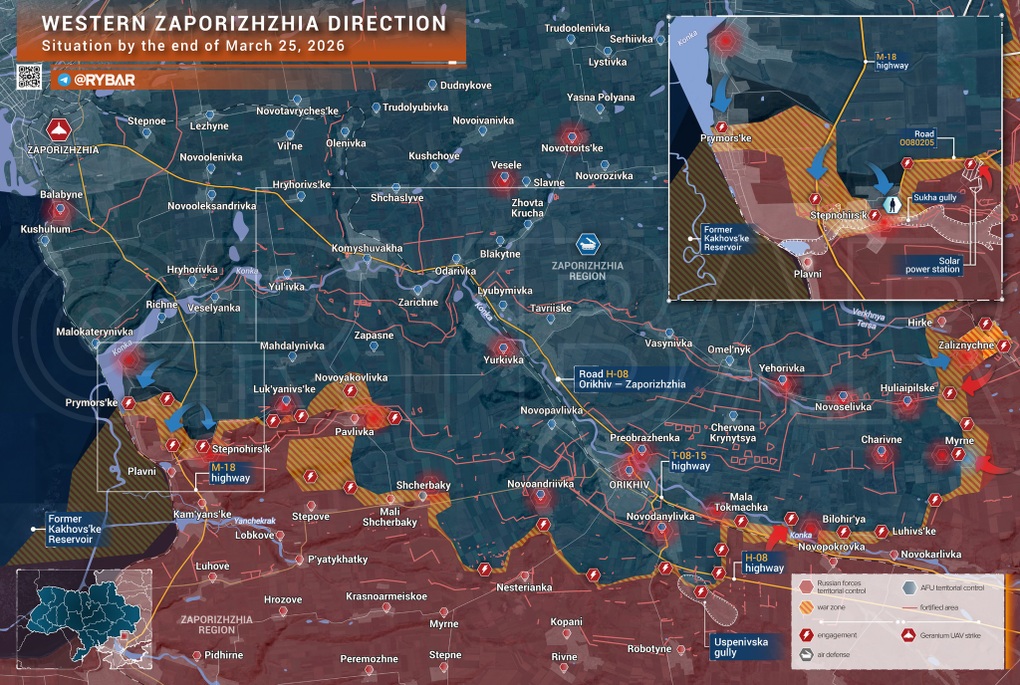 Chiến sự Ukraine 26/3: Gió đổi chiều ở Zaporizhia - 4