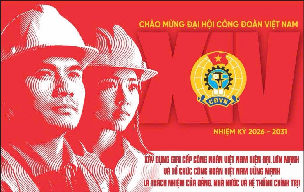 Công bố biểu trưng Đại hội XIV Công đoàn Việt Nam - Ảnh 10.