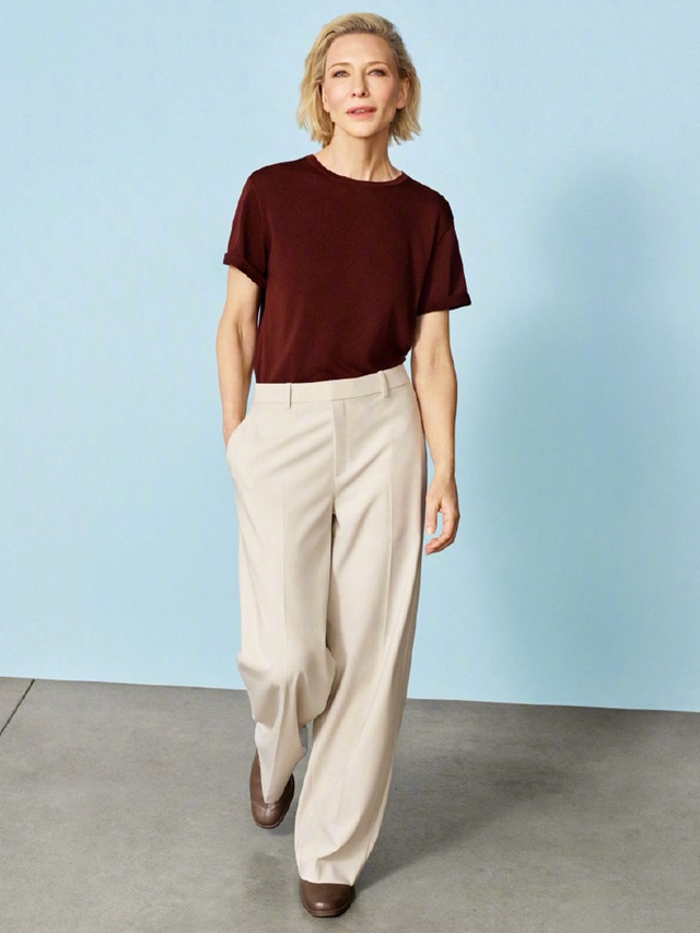 Nâng tầm khí chất từ vẻ đẹp bền vững của trang phục màu be 5 Nâng tầm khí chất từ trang phục tông màu be mang vẻ đẹp bền vững - Ảnh 6.