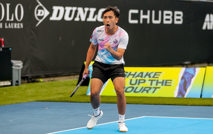 Tay vợt pickleball Phúc Huỳnh từng vô địch nhiều giải đấu, trong đó có PPA Tour Asia 2025 chặng TP HCM và Đà Nẵng. Ảnh: FBNV