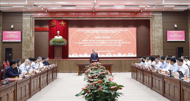 Tổng Bí thư Tô Lâm chỉ đạo quyết liệt Ban Thường vụ thành ủy Hà Nội 2026 - Ảnh 4.
