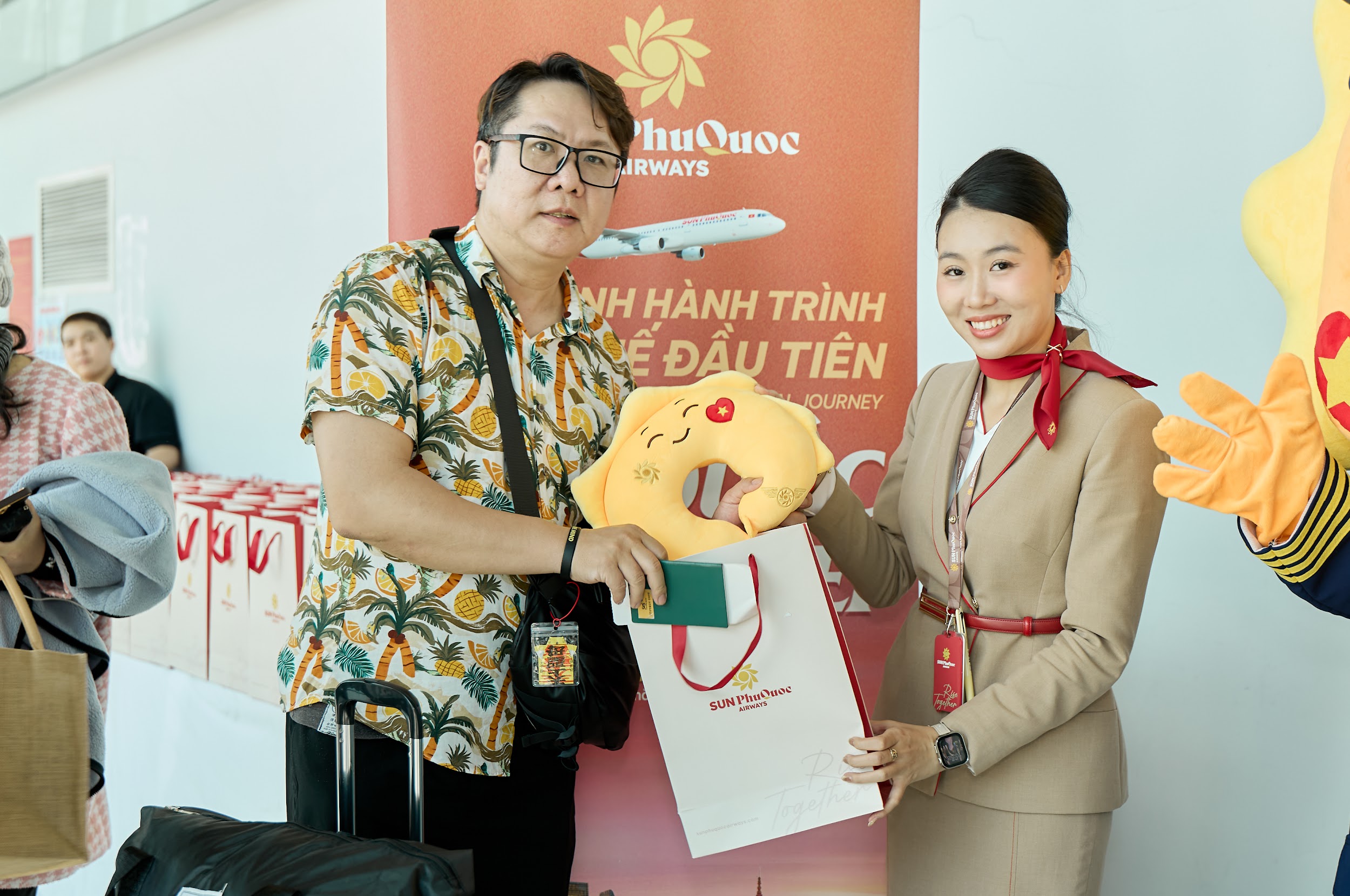 Du khách Đài Loan bất ngờ với trải nghiệm chuyến bay quốc tế của Sun PhuQuoc Airways - 3