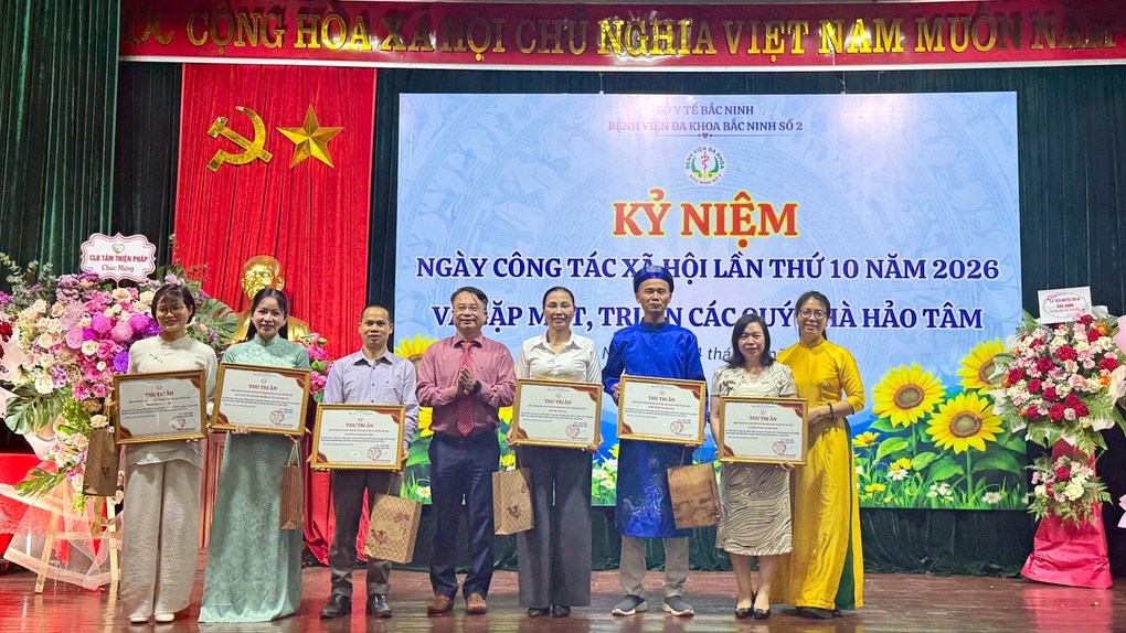 Tri ân báo Dân trí và bạn đọc tại Lễ kỷ niệm Ngày Công tác xã hội - 3