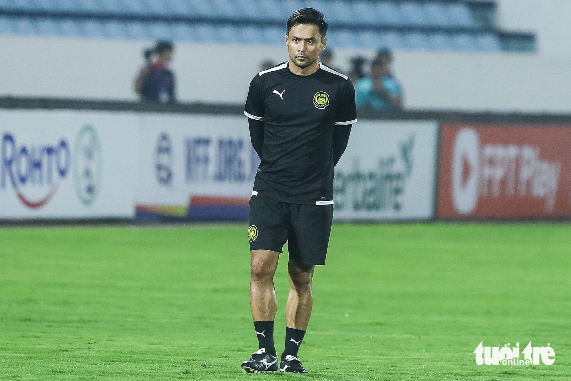 Nhân vật đặc biệt của tuyển Malaysia trong buổi tổng duyệt trên sân Thiên Trường 3 malaysia - Ảnh 3.