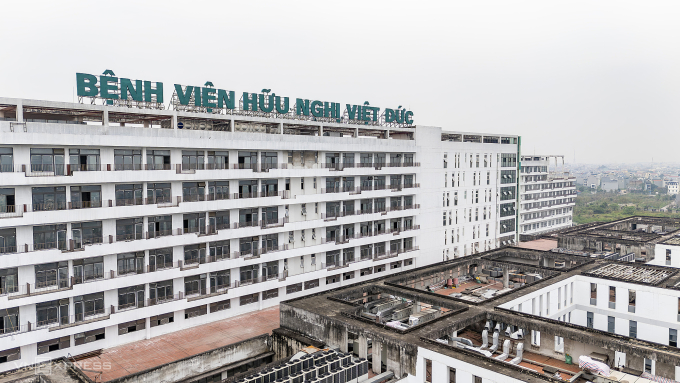 Dự án bệnh viện Việt Đức cơ sở 2 hiện đang bỏ không. Ảnh: Giang Huy