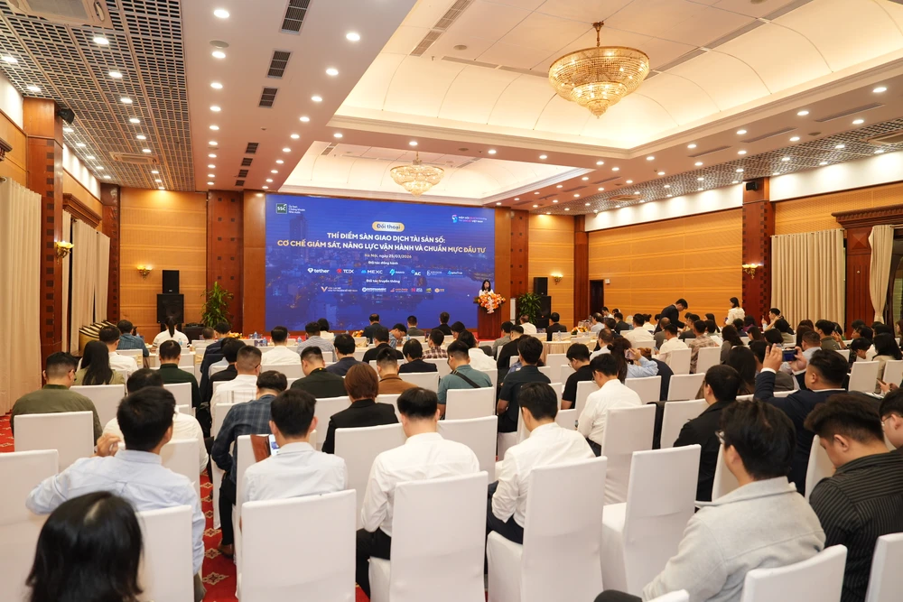 Có 5 đơn vị thí điểm được xác định đáp ứng yêu cầu theo quy định. Ảnh: Hoàng Huy Tài sản mã hóa (3).JPG