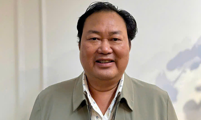 Ông Phan Thành Muôn, Chủ tịch Tập đoàn Hưng Thịnh. Ảnh: Bộ Công an