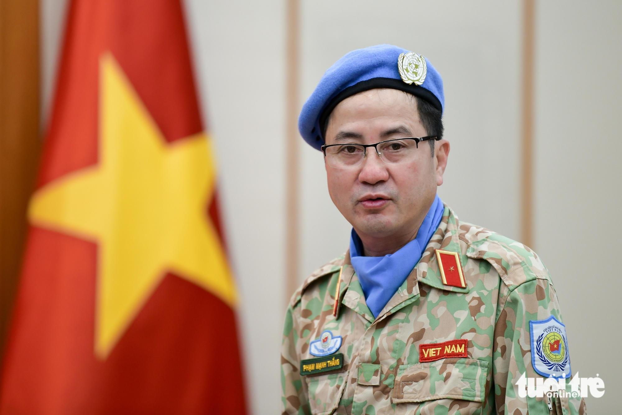 Lần đầu Việt Nam có sĩ quan đảm nhiệm vị trí tác chiến quân sự hỗn hợp tại UNISFA - Ảnh 4.