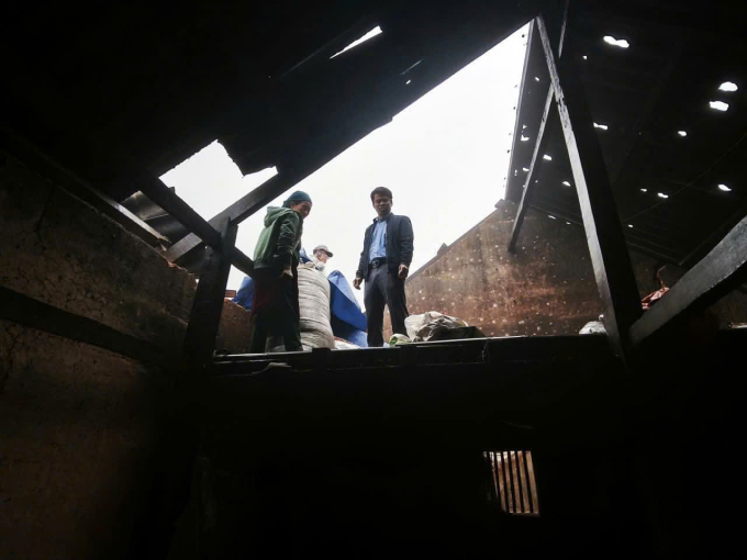 Mưa đá, giông lốc gây thiệt hại ở Tuyên Quang ngày 23/3. Ảnh: Tuyên Quang