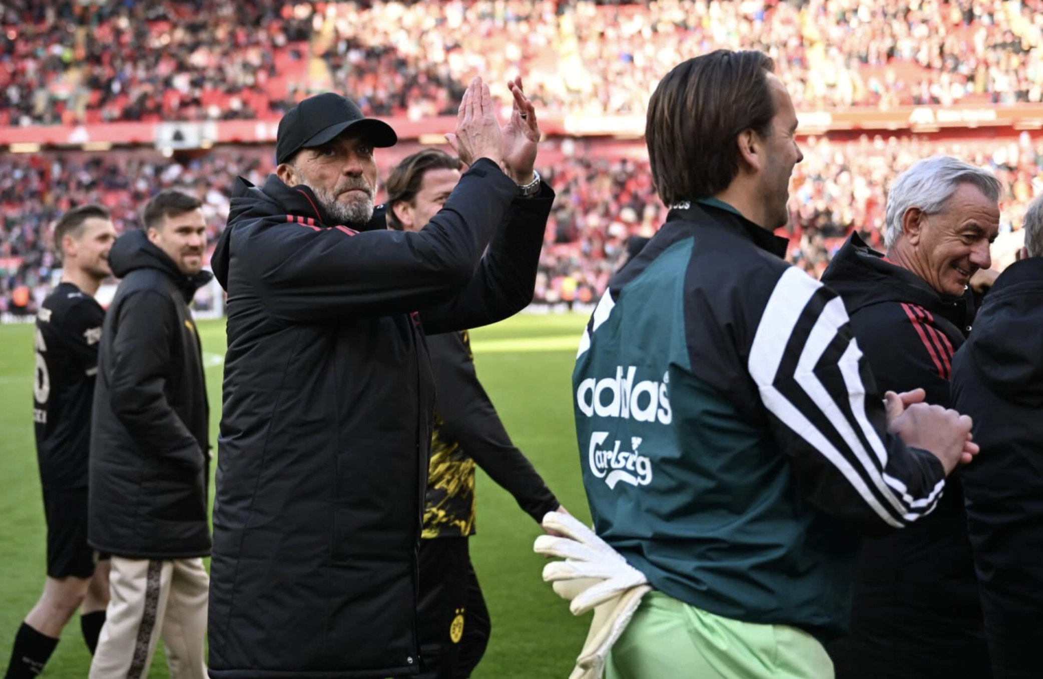 Jurgen Klopp tái xuất sân Anfield, Liverpool hòa kịch tính cựu sao Dortmund - Ảnh 7.