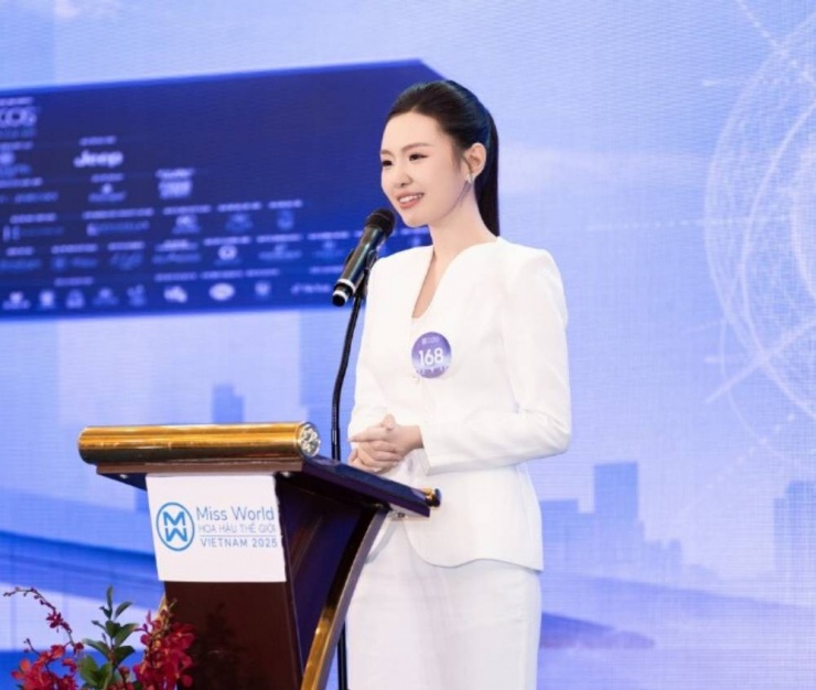 Sắc vóc á hậu 1 Miss World Vietnam 2025 Khánh Như 7 Sắc vóc á hậu 1 Miss World Vietnam 2025 Khánh Như - 6