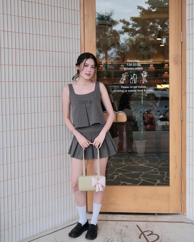 Chân váy tennis giao thoa giữa năng động và quyến rũ- Ảnh 8.