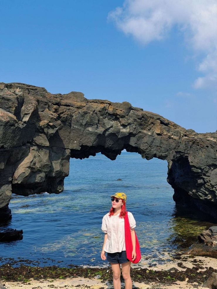Lý Sơn – Tiếng gọi từ đảo ngọc và hành trình chill hết nấc chỉ với 3 triệu đồng 3 Điểm check in nổi tiếng ở đảo Lý Sơn, cổng tò vò. (Ảnh: Tạ Thị Thủy)