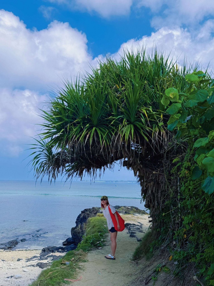 Lý Sơn – Tiếng gọi từ đảo ngọc và hành trình chill hết nấc chỉ với 3 triệu đồng 4 Những điểm check in mà theo nữ du khách có thể đi bộ chụp ảnh rất nhiều lần không biết chán. (Ảnh: Tạ Thị Thủy)