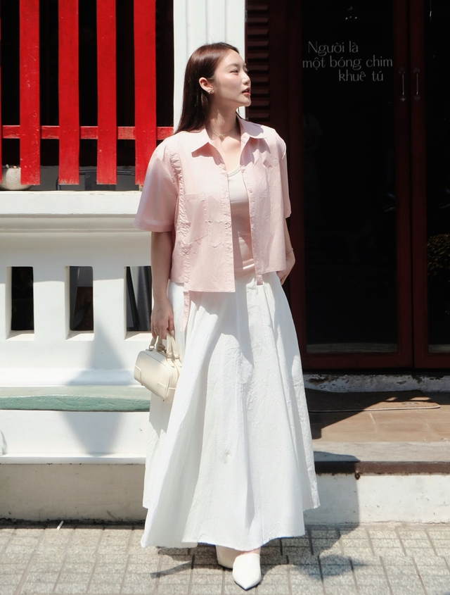 Mặc đẹp cả tuần từ bản phối với chân váy trắng huyền thoại - Ảnh 7.