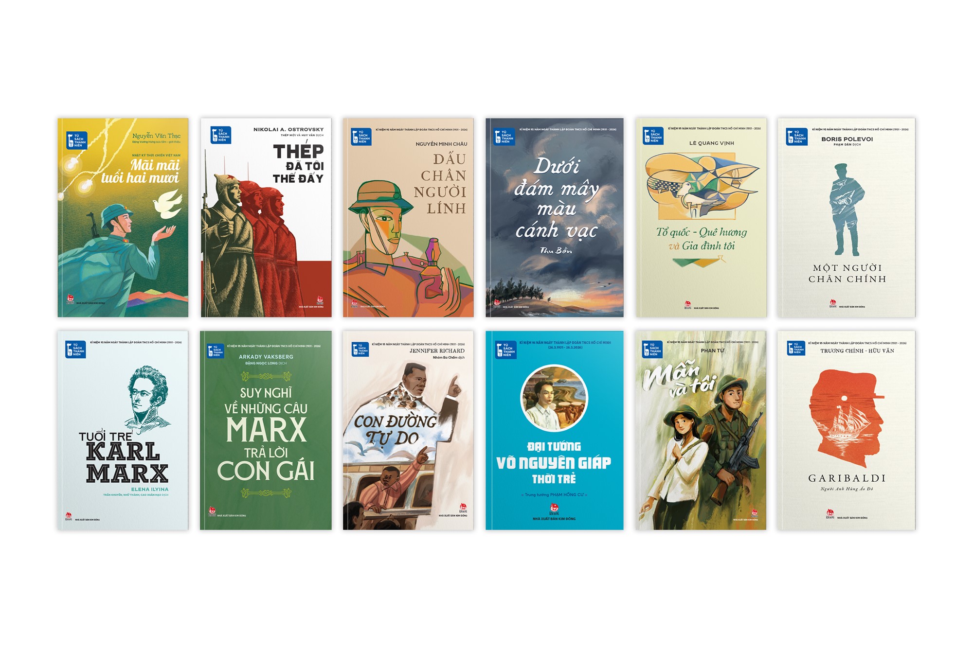 NXB Kim Đồng ra mắt Tủ sách Thanh niên, tái bản loạt tiểu thuyết kinh điển - Ảnh 2.