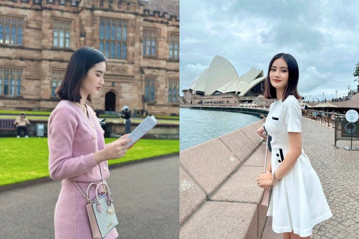 Tháng 11/2023, Ý Nhi sang Australia theo đuổi một chương trình quốc tế, liên kết đại học trong nước. Hoa hậu học cách tự lập, thích ứng với môi trường mới. Cô dành 24 giờ mỗi tuần đi làm thêm tại các cửa hàng thời trang để có tiền trang trải cuộc sống. Ý Nhi cho biết dù đi học, mỗi tháng cô tiết kiệm được 30 triệu đồng.