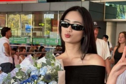 Hoa hậu Ý Nhi gấp rút về nước