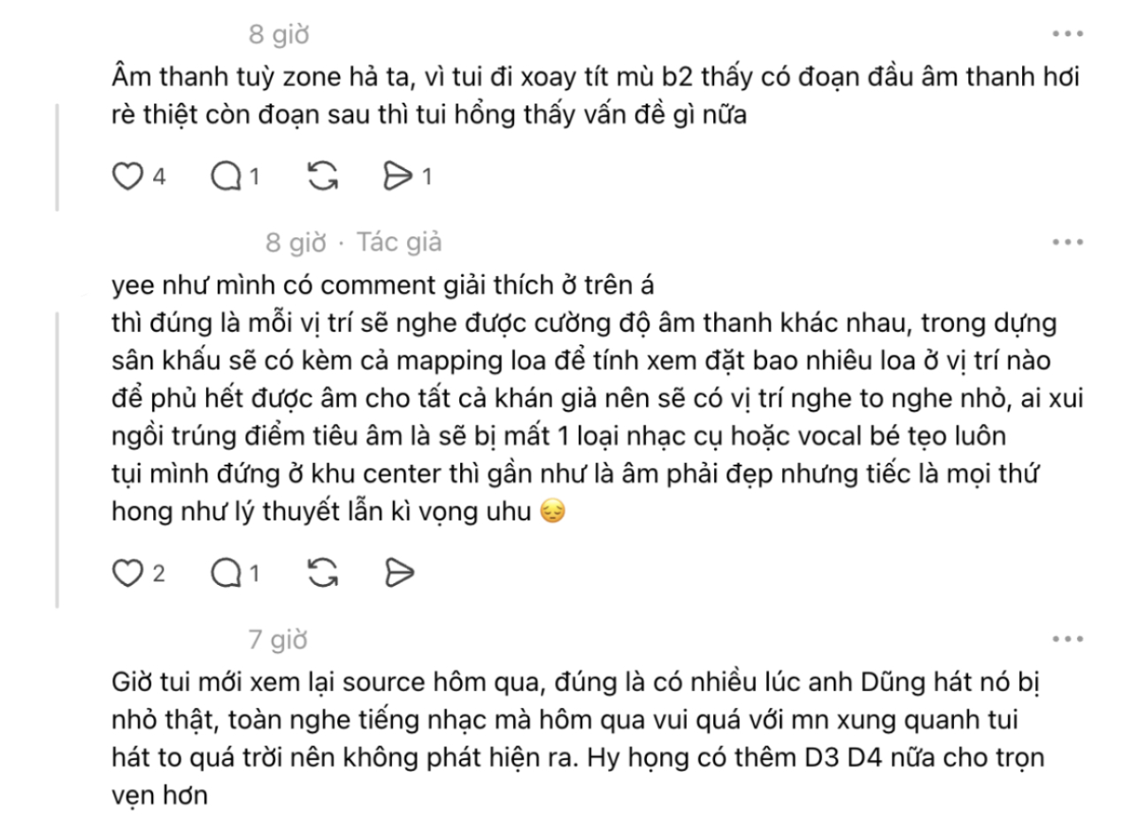 Khán giả than thở loạt trải nghiệm bất ổn trong concert Hoàng Dũng, chỉ ra điểm gây thất vọng nhất- Ảnh 7.