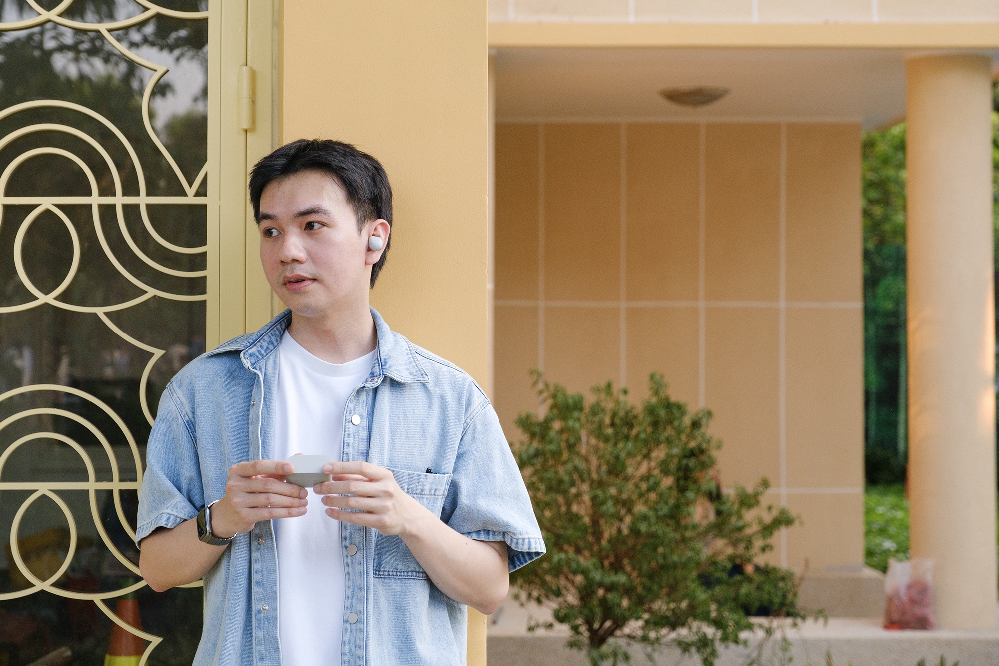 Trải nghiệm tai nghe Sony WF-1000XM6: Thiết kế mới toanh, chất âm nghe “dính” tai- Ảnh 12.