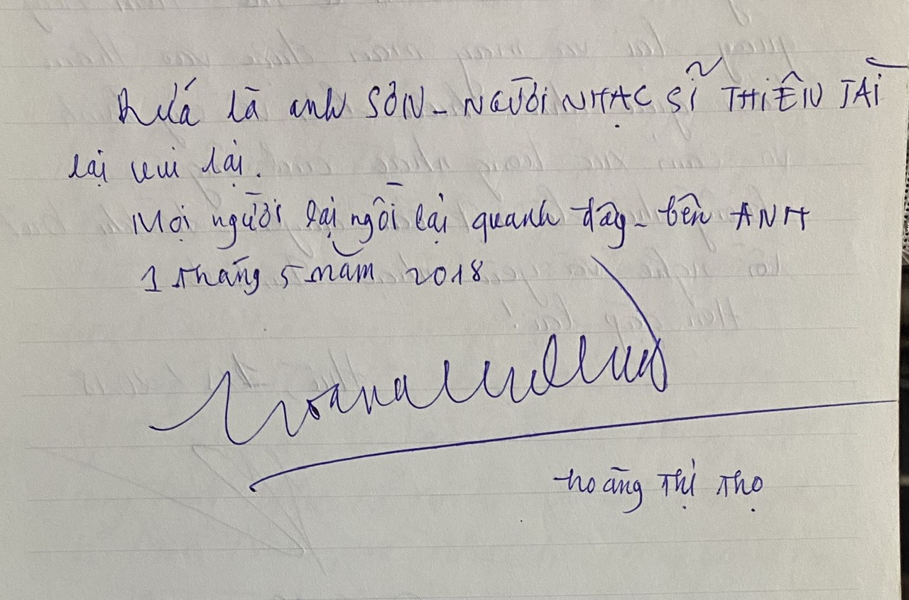 Xúc động những dòng lưu bút nhớ nhạc sĩ Trịnh Công Sơn nơi Gác Trịnh- Ảnh 4.