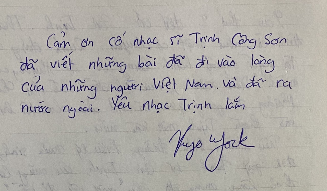 Xúc động những dòng lưu bút nhớ nhạc sĩ Trịnh Công Sơn nơi Gác Trịnh- Ảnh 10.
