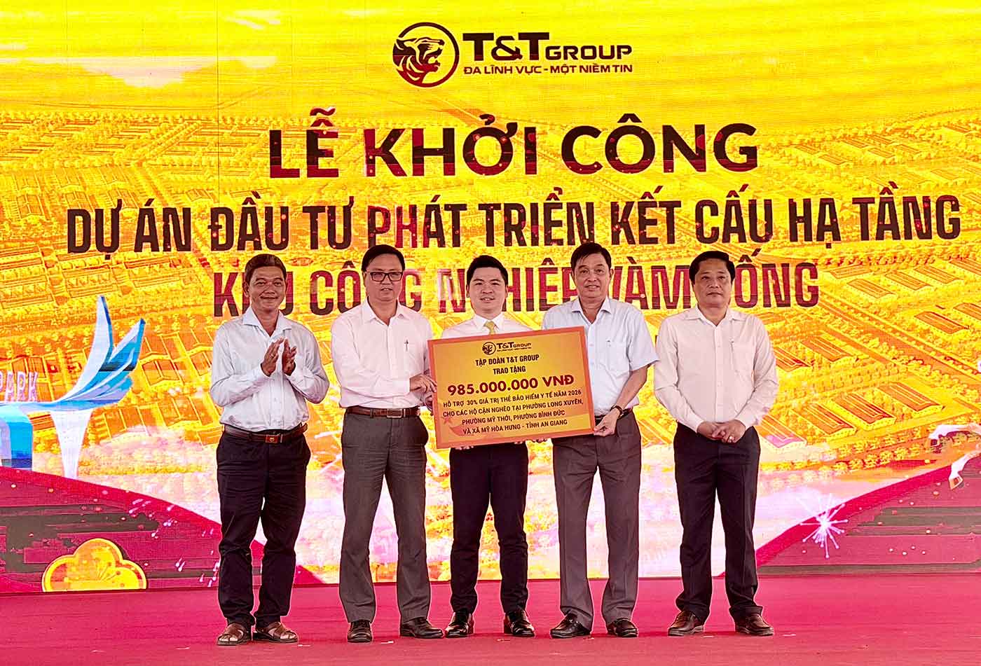 T&T Group của Bầu Hiển khởi công khu công nghiệp gần 200 ha tại ĐBSCL 5 T&T Group của Bầu Hiển khởi công khu công nghiệp gần 200 ha tại ĐBSCL - Ảnh 5.