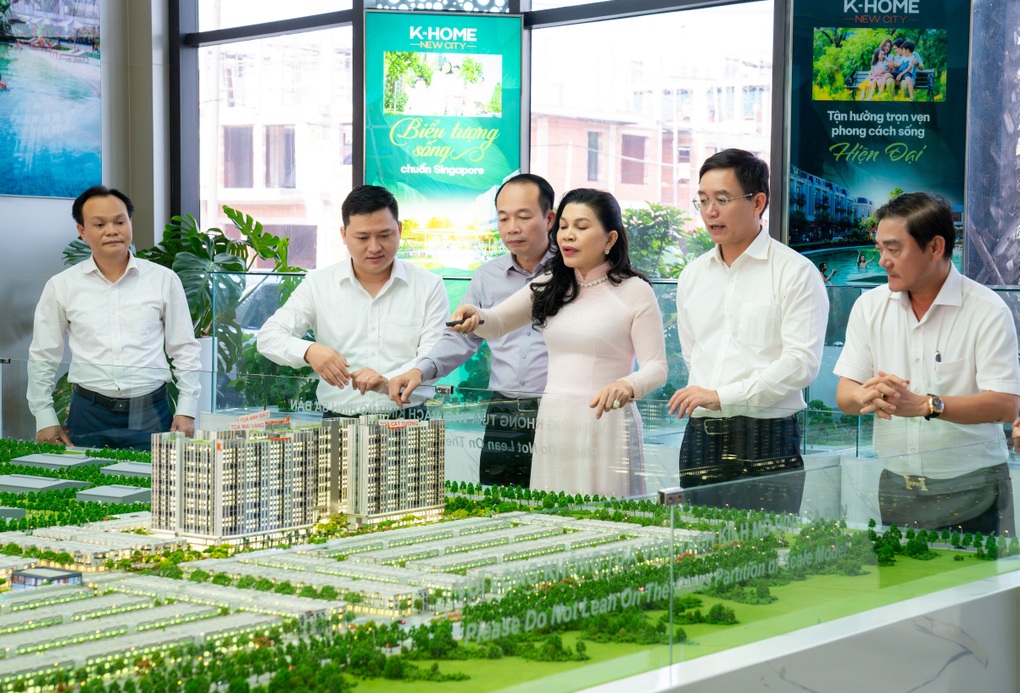 Lãnh đạo TP Huế thăm mô hình khu đô thị và nhà ở xã hội của Kim Oanh Group - 5