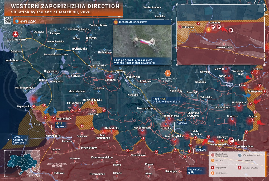 Chiến sự Ukraine 31/3: Lực lượng Kiev nguy cơ bị bao vây ở Liman - 5