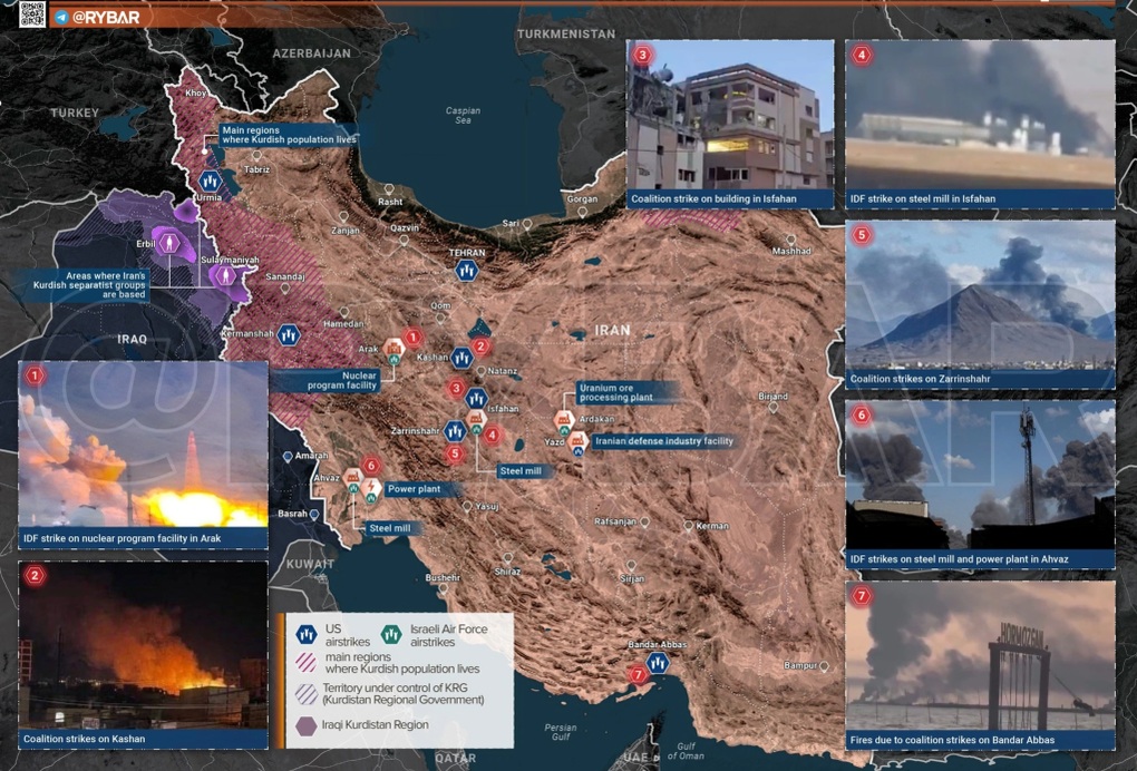 Toàn cảnh xung đột Trung Đông: Iran tấn công trực diện căn cứ Mỹ - 4