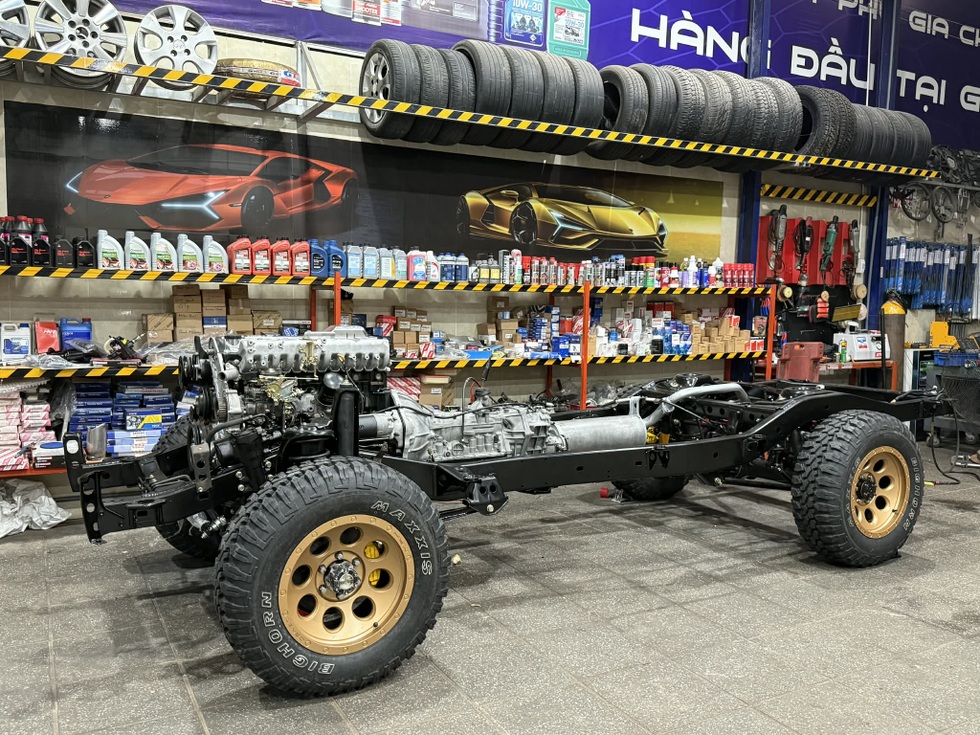 9x dành 6 tháng đặt phụ tùng khắp thế giới để đại tu Land Cruiser đời 1995 - 6