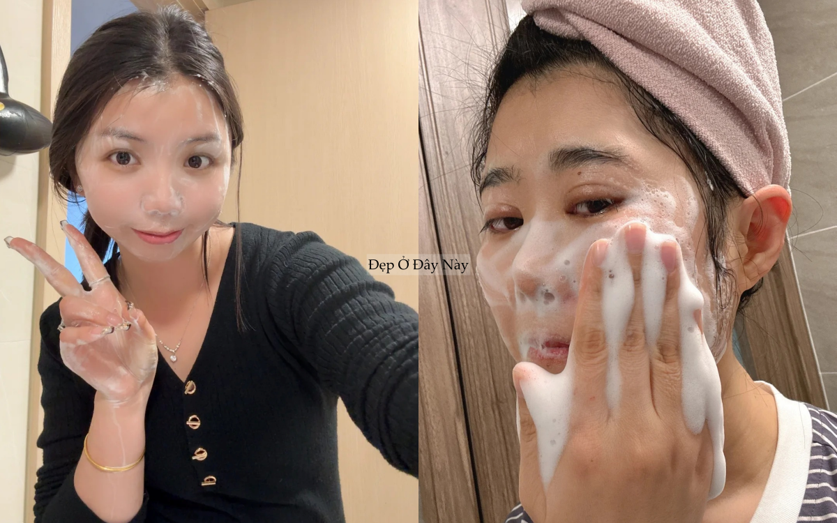 5 lọ sữa rửa mặt 